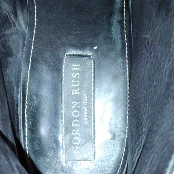 Gordon Rush black suede made in Italy boots - Picture 5 of 8